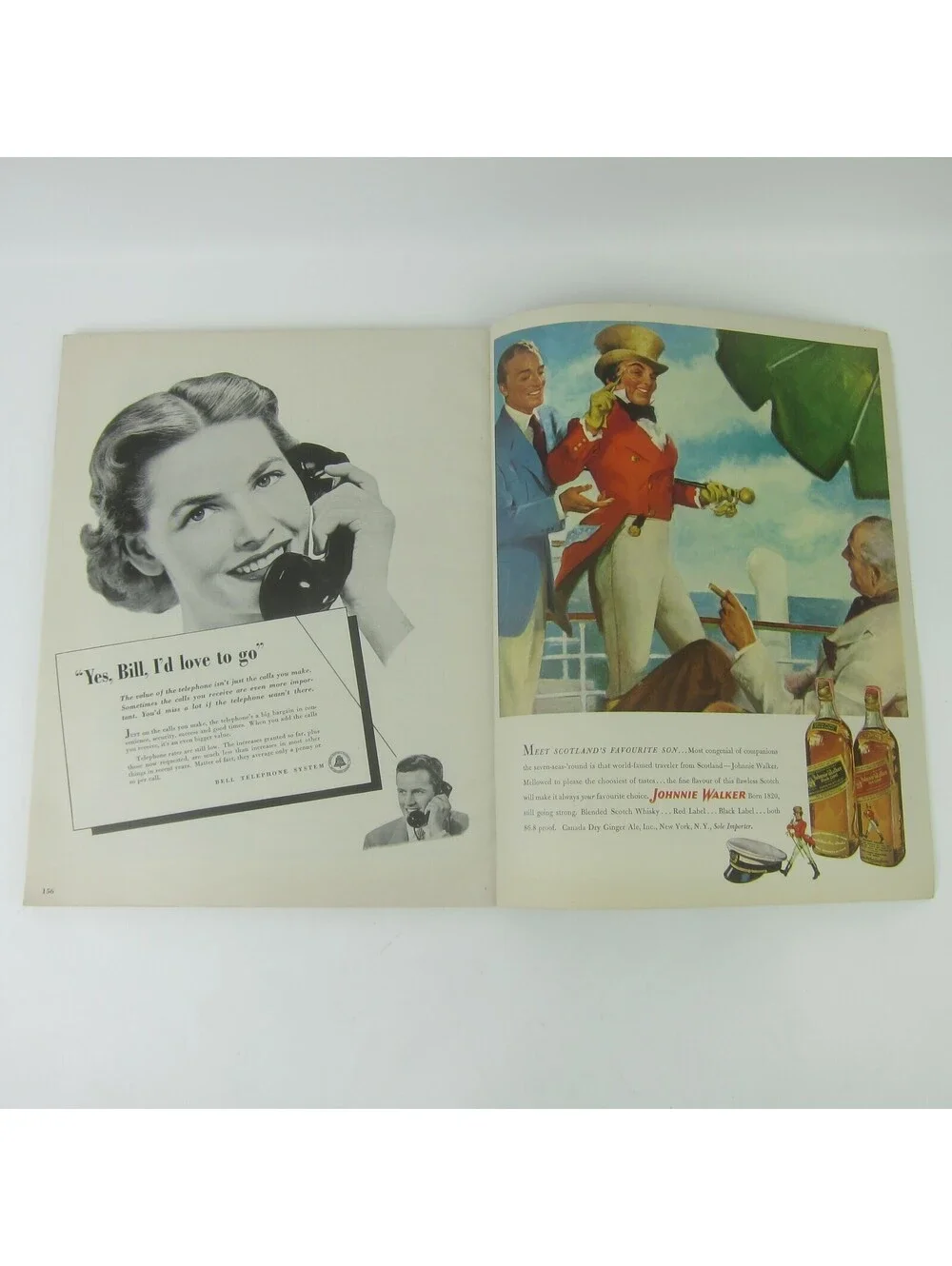 Vintage FORTUNE Magazine August 1949 Robert Gwathmey Cover Oldsmobile, Buick Ads